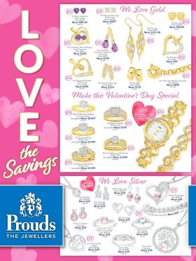Prouds The Jewellers - Love The Savings