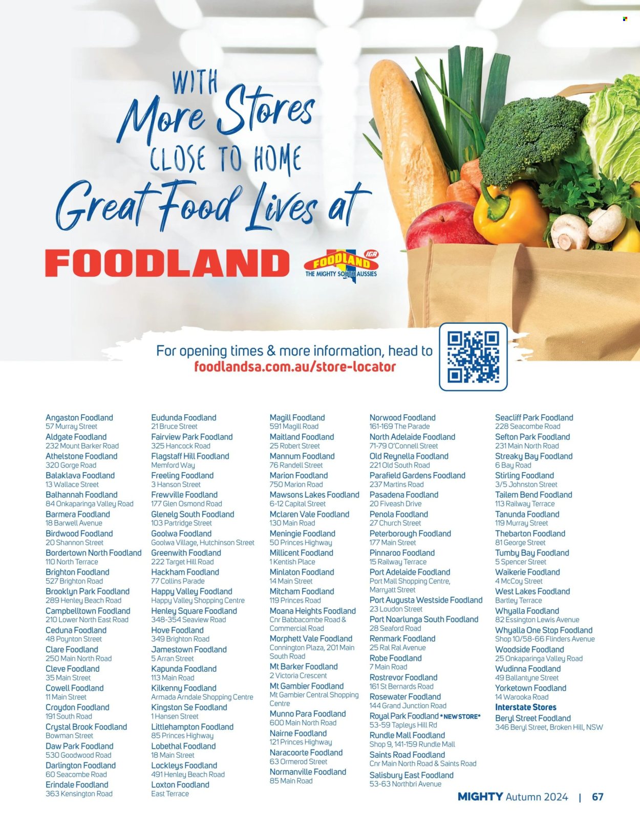 Foodland catalogue.