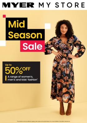 Myer - Mid Season Sale - Softgoods