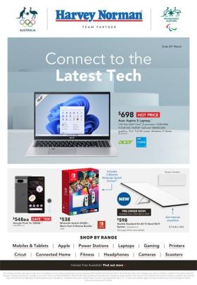 Harvey Norman - Computers - Connect to the Latest Tech