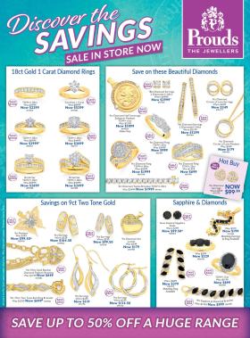 Prouds The Jewellers - Discover the Savings