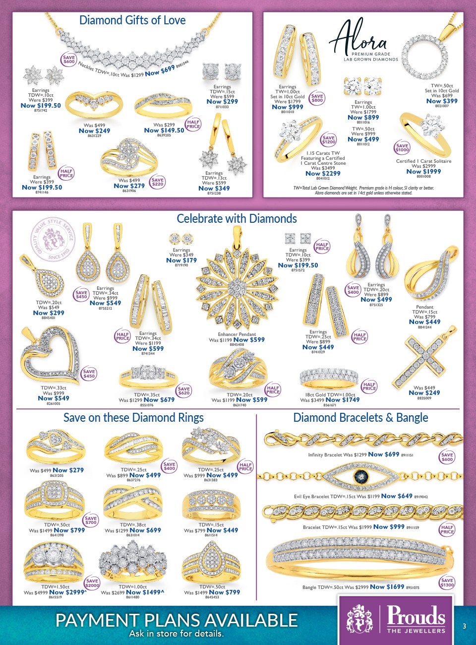 Prouds The Jewellers catalogue - 18.3.2024 - 14.4.2024.
