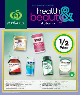 Woolworths - Autumn Health & Beauty