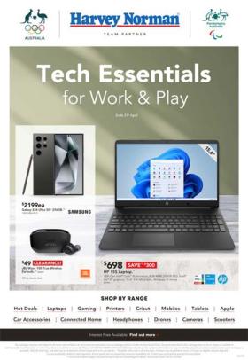 Harvey Norman - Tech Essentials for Work & Play