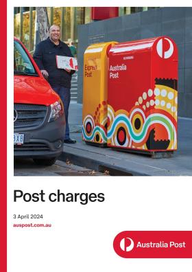 Australia Post - Post charges