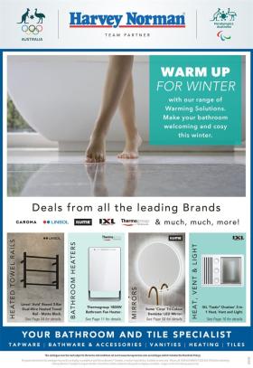 Harvey Norman - May - Warm up for Winter
