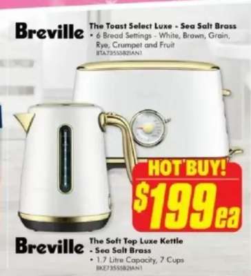The Soft Top Luxe Kettle - Sea Salt Brass
