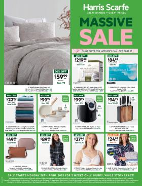 Harris Scarfe - Massive Sale