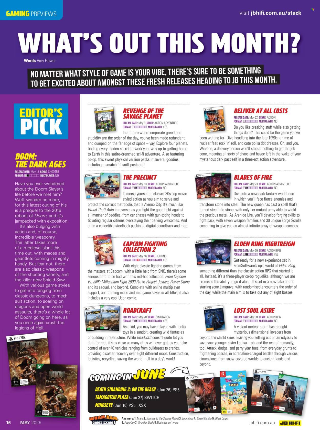 JB Hi-Fi catalogue - 1.5.2025 - 31.5.2025.