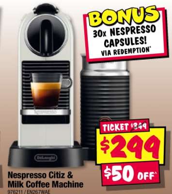 Nespresso Citiz & Milk Coffee Machine