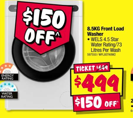 8.5KG Front Load Washer