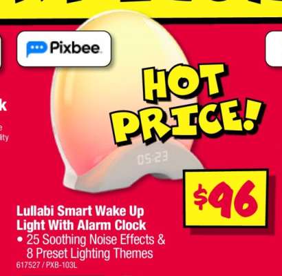Lullabi Smart Wake Up Light With Alarm Clock