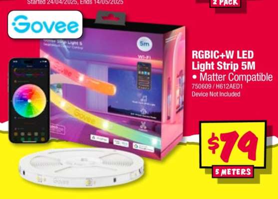 RGBIC+W LED Light Strip 5M