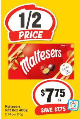 Maltesers Gift Box 400g