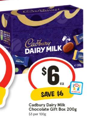 Cadbury Dairy Milk Chocolate Gift Box 200g