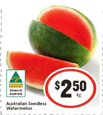 Australian Seedless Watermelon