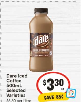 Dare Iced Coffee 500mL Selected Varieties