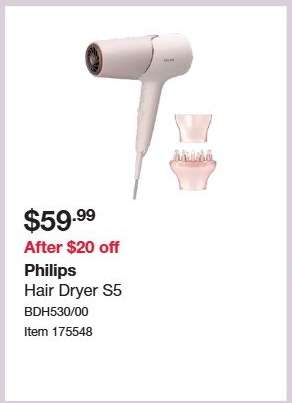 Philips Hair Dryer S5