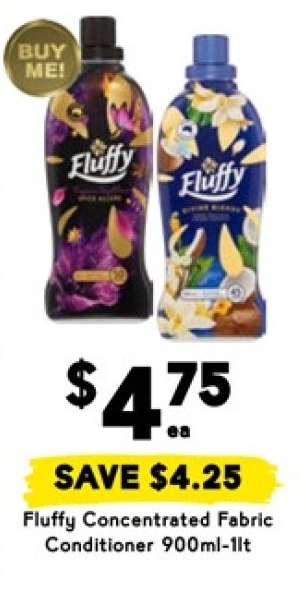 Fluffy Concentrated Fabric Conditioner