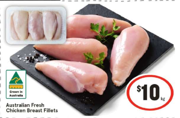 Australian Fresh Chicken Breast Fillets