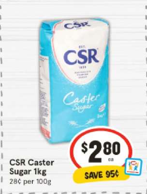 CSR Caster Sugar 1kg