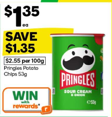 Pringles Potato Chips 53g