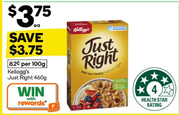 Kellogg's Just Right 460g