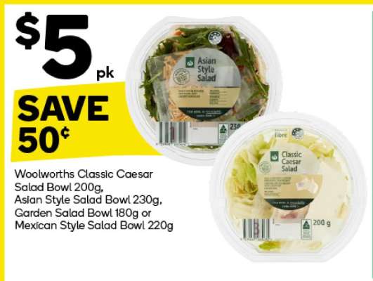 Asian Style Salad Bowl 230g