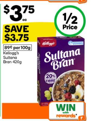 Kellogg's Sultana Bran 420g
