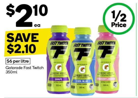 Gatorade Fast Twitch 350mL