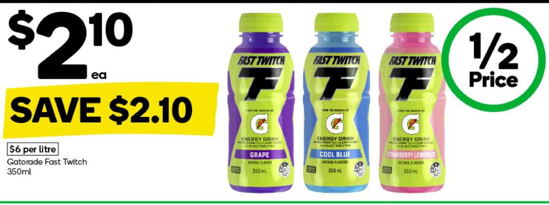 Gatorade Fast Twitch 350mL