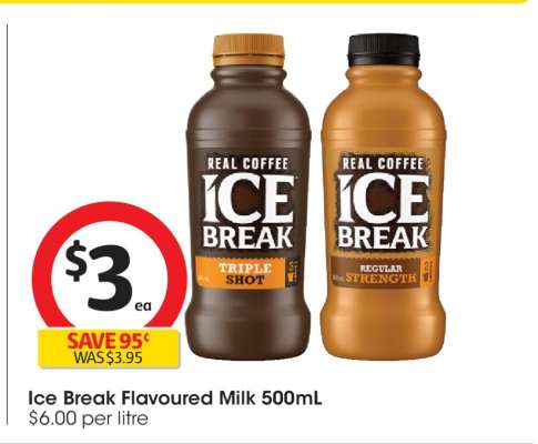 Ice Break Flavoured Milk 500mL