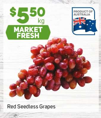 Red Seedless Grapes