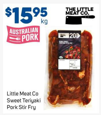 Little Meat Co Sweet Teriyaki Pork Stir Fry