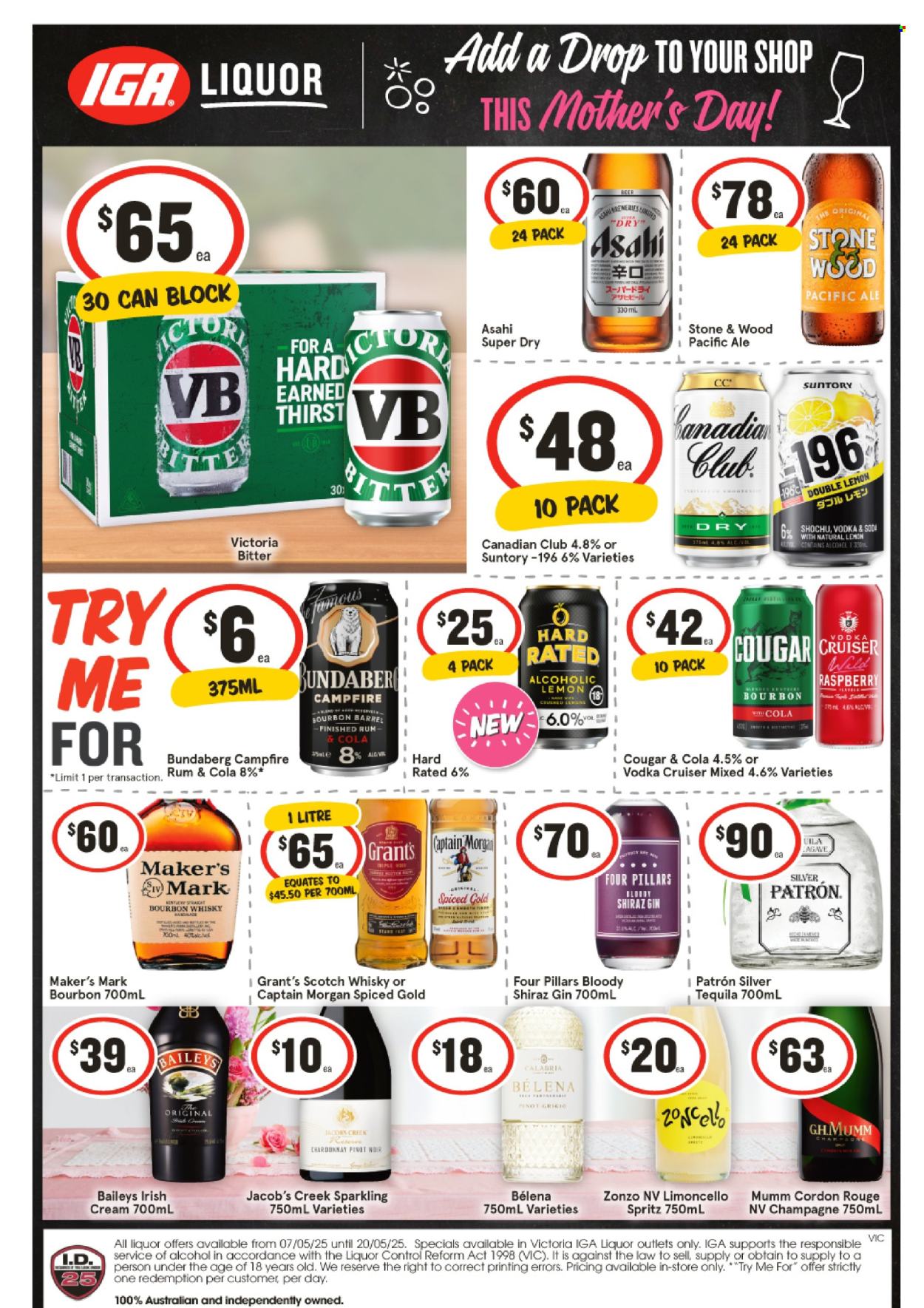 IGA LIQUOR catalogue - 7.5.2025 - 13.5.2025.