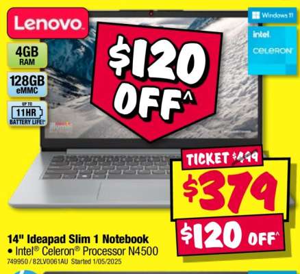 14" Ideapad Slim 1 Notebook
