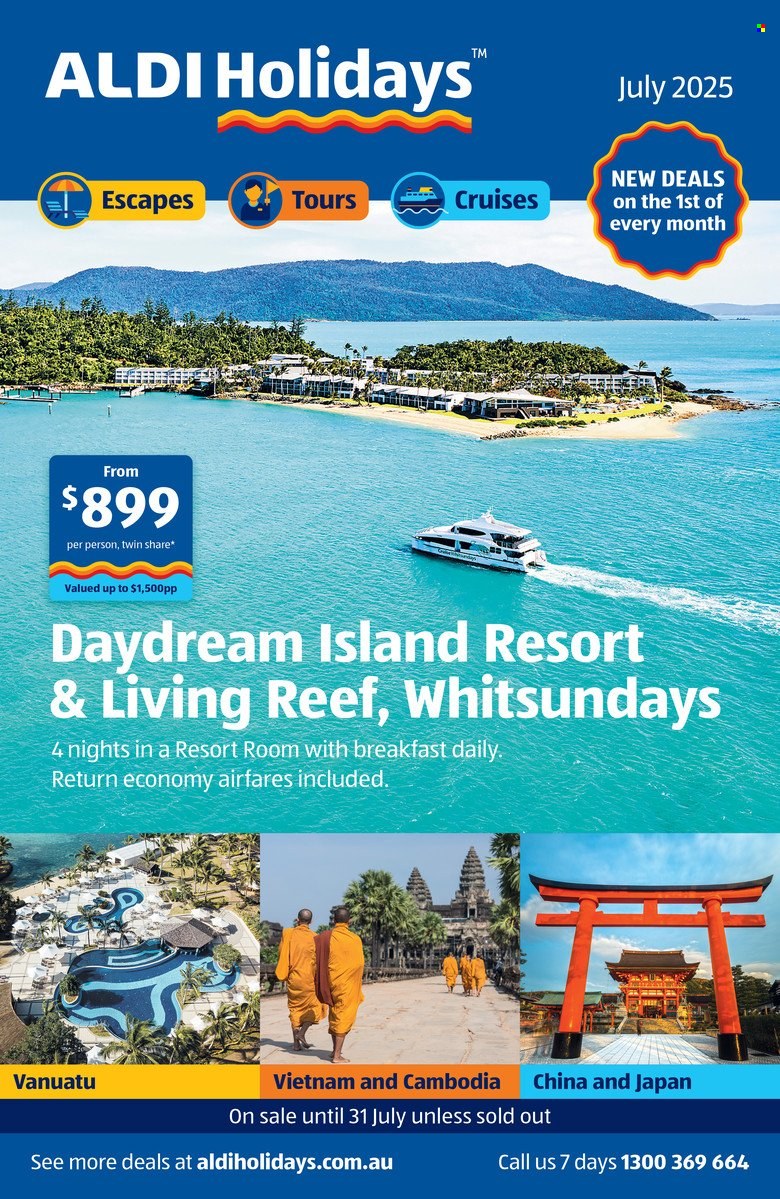 ALDI catalogue - 1.7.2025 - 31.7.2025. Page 1