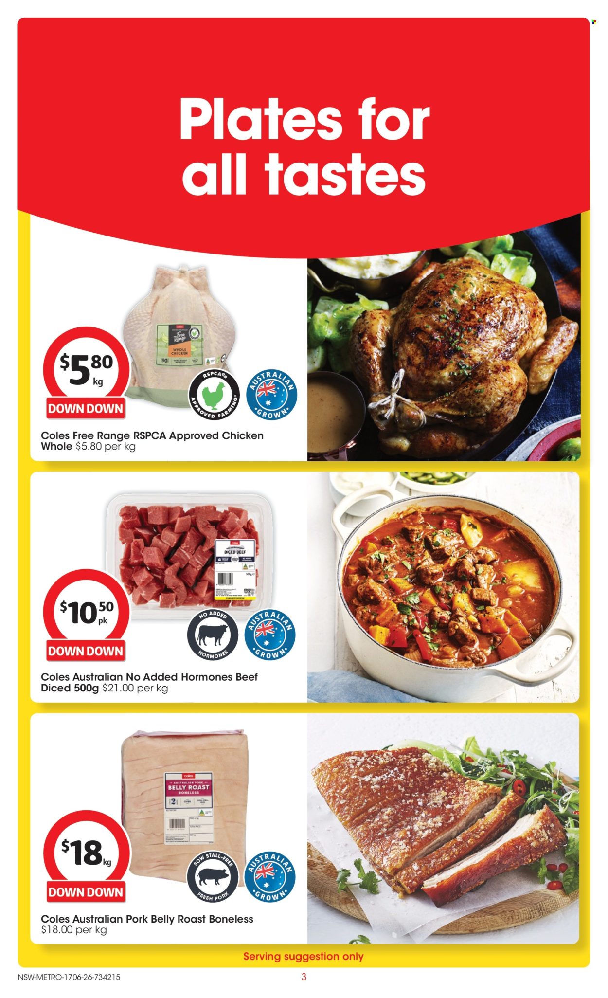 Coles catalogue - 17.6.2026 - 23.6.2026. Page 3