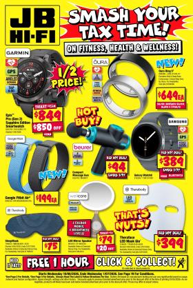 JB Hi-Fi - Smash Your Tax Time - Finess & Health