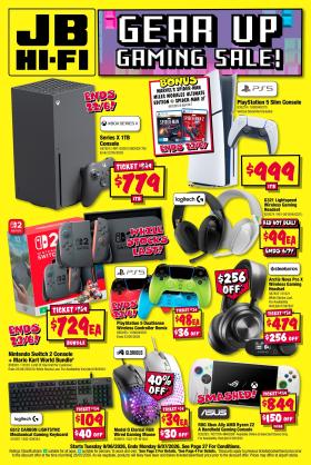 JB Hi-Fi - Gear Up Gaming Sale