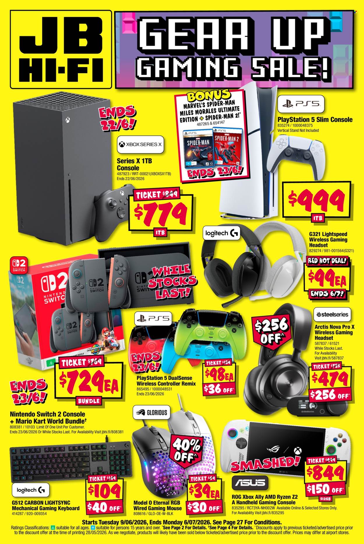 JB Hi-Fi catalogue - 9.6.2026 - 6.7.2026. Page 1
