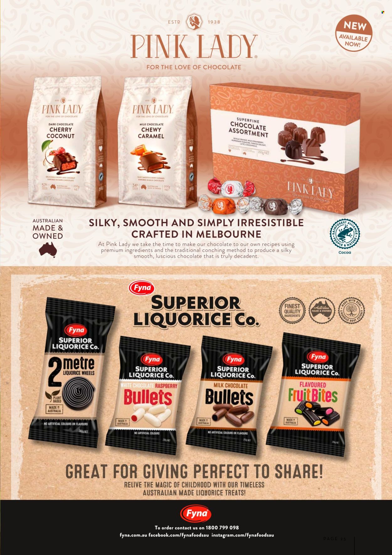 IGA catalogue. Page 25