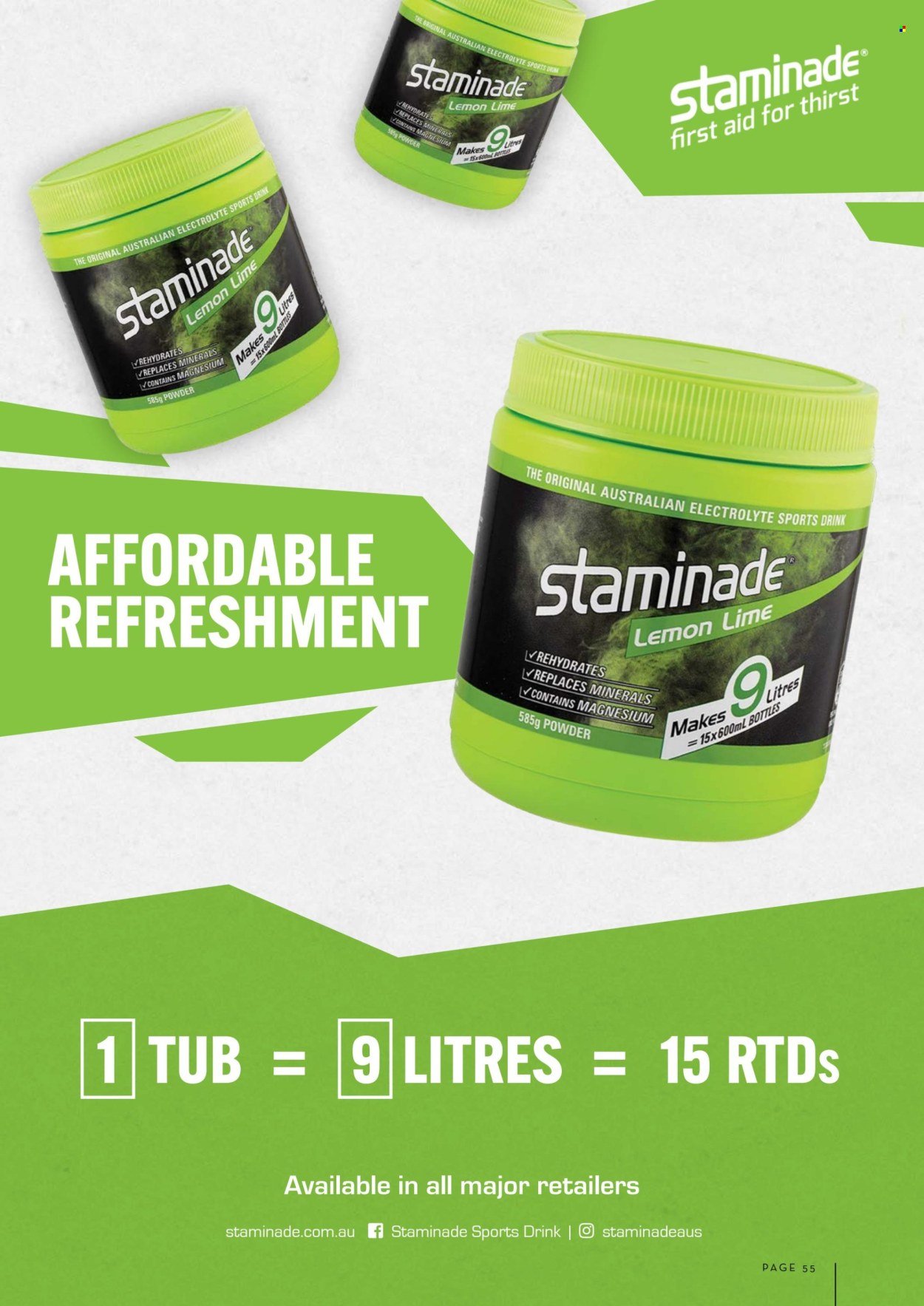 IGA catalogue. Page 55