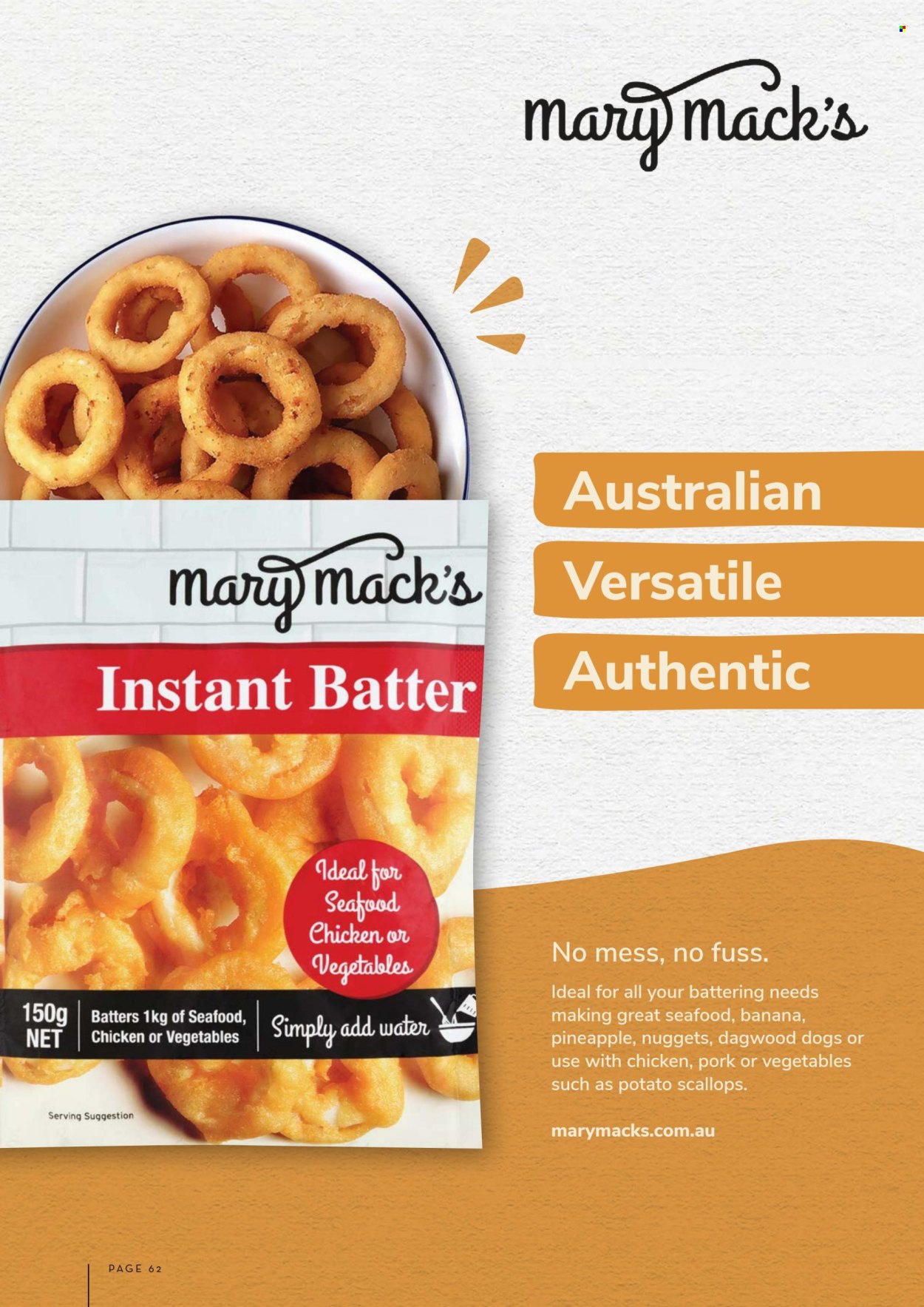 IGA catalogue. Page 62
