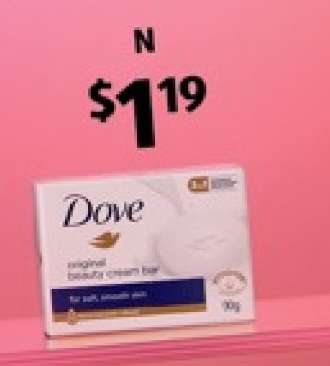 Dove original beauty cream bar