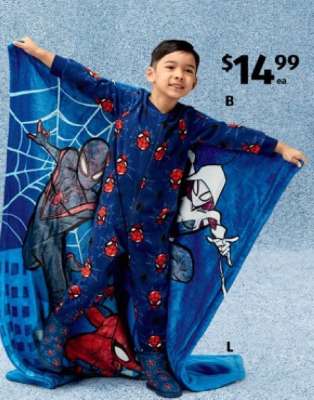 Spider-Man Blanket and Pajamas
