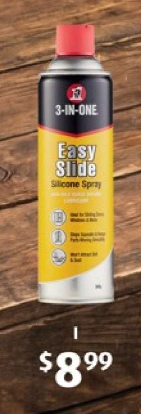 3-IN-ONE Easy Slide Silicone Spray