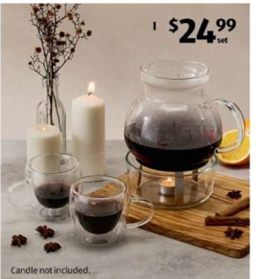 Glass Teapot Set