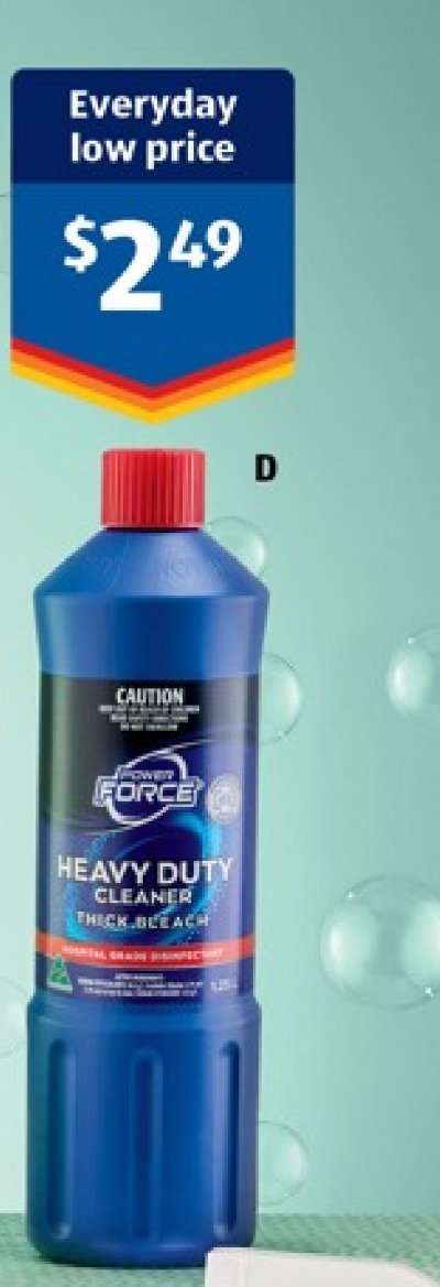 POWER FORCE HEAVY DUTY CLEANER