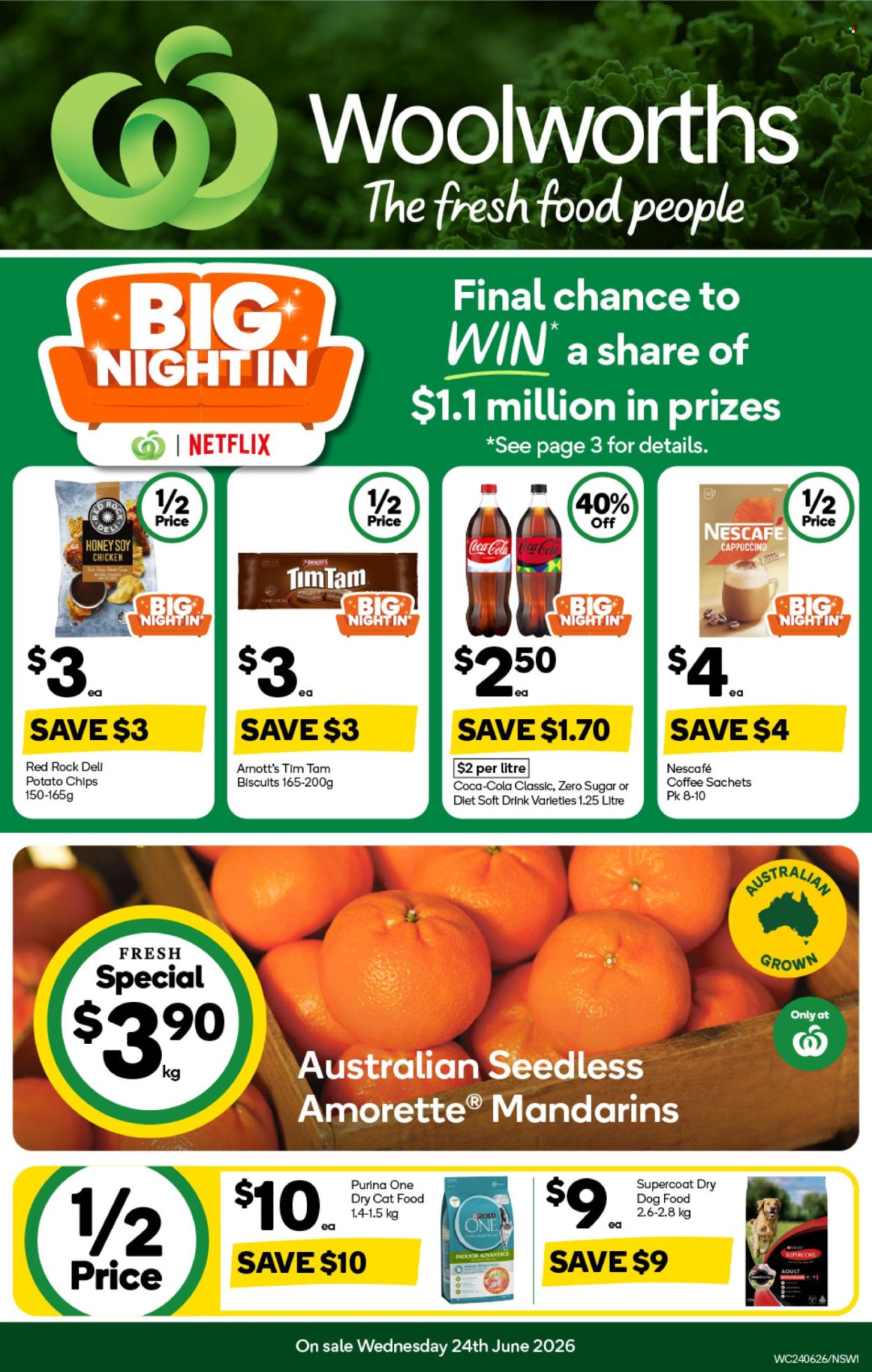 Woolworths catalogue - 24.6.2026 - 30.6.2026. Page 1